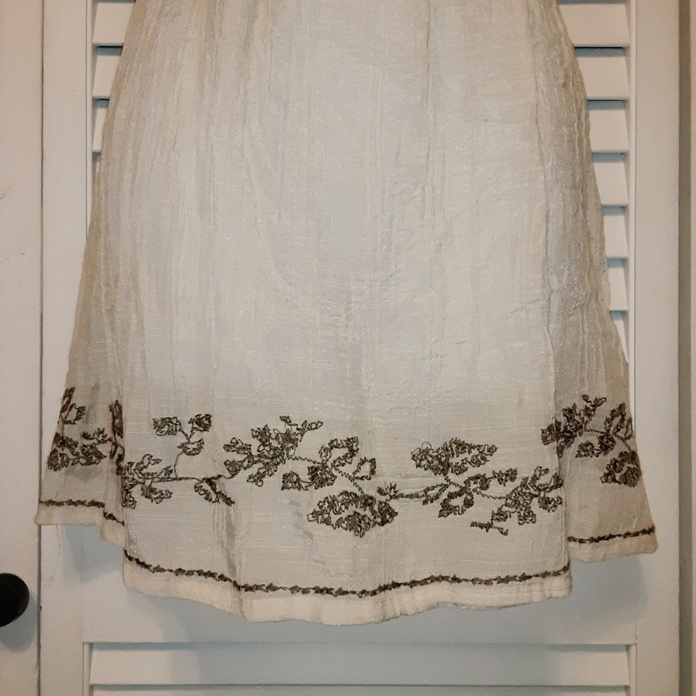 Blue Bird Boho Ruffly Spaghetti Strap Dress - Picture 4 of 10